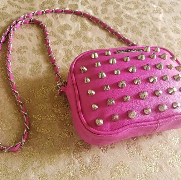 RAMPAGE | Small Pink Studded Bag - Picture 5 of 16